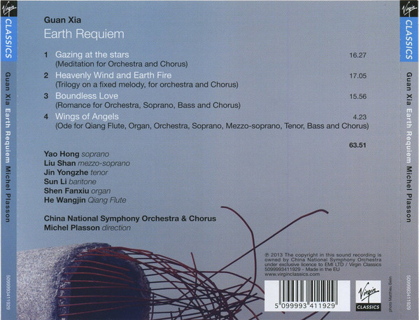 baixar álbum Guan Xia China National Symphony Orchestra, Michel Plasson - Earth Requiem