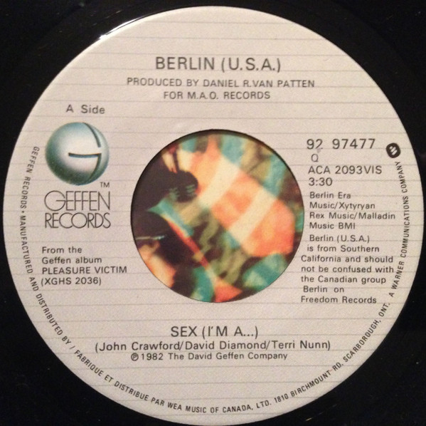 Berlin Sex Im A 1982 Vinyl Discogs