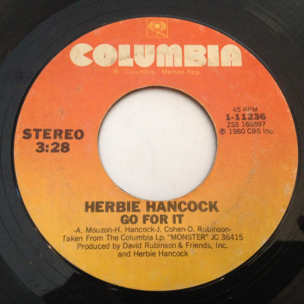 Herbie Hancock – Go For It / Stars In Your Eyes (1980, Vinyl 