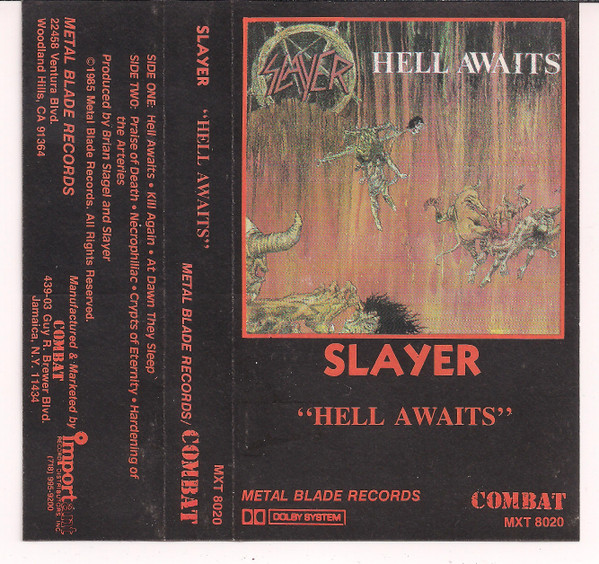 Slayer - Hell Awaits Formato: Vinilo LP $ 41.900 Colored Red Marbled  Edition #DisfrutaLaPrimavera #MásMúsicaEnVivo #ViveLaMúsica Stock…