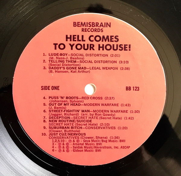 Hell Comes To Your House (1981, Vinyl) - Discogs