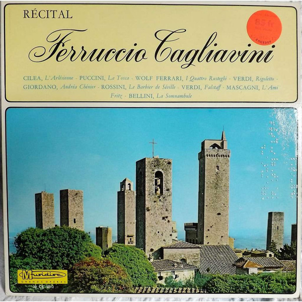 Album herunterladen Ferruccio Tagliavini - Récital Ferruccio Tagliavini