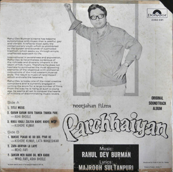 baixar álbum Rahul Dev Burman - Parchhaiyan