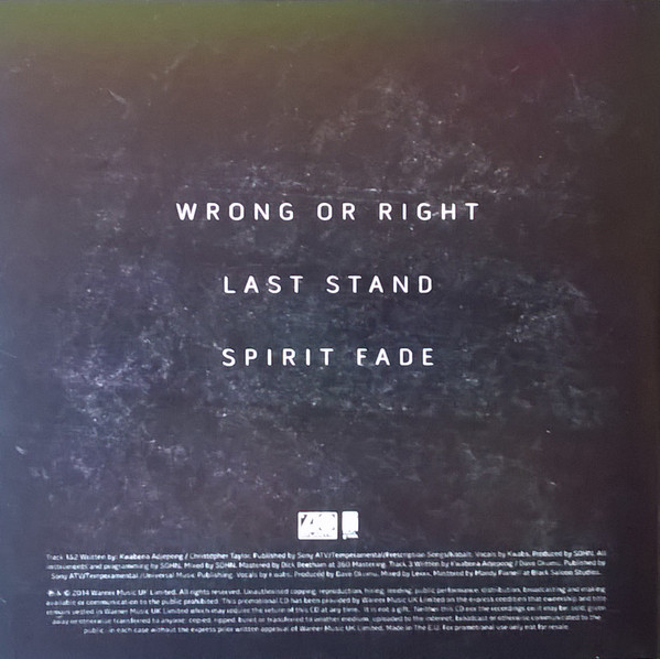 lataa albumi Kwabs - Wrong Or Right