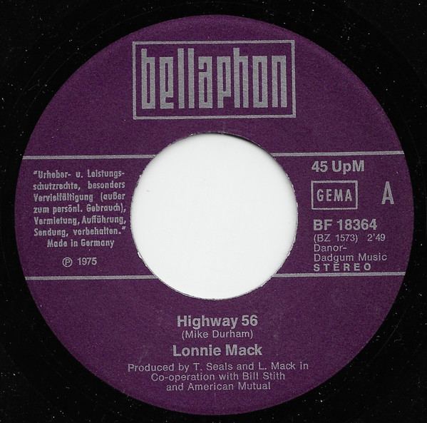 télécharger l'album Lonnie Mack - Highway 56 All We Need Is Love You And Me