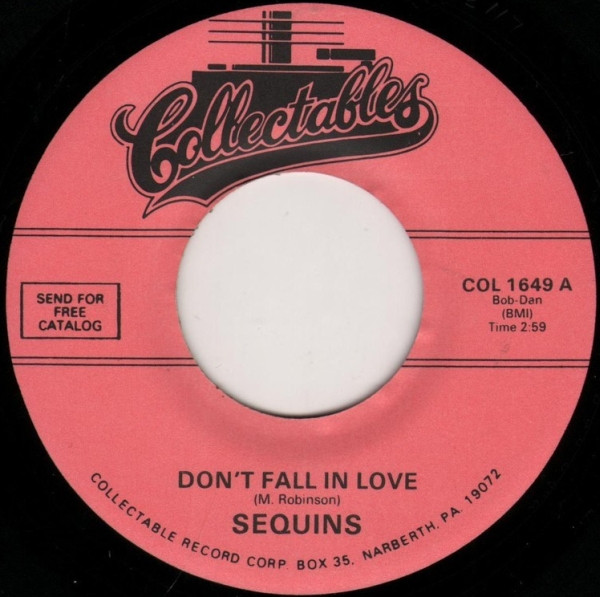 descargar álbum Sequins - Dont Fall In Love Why Cant You Treat Me Right
