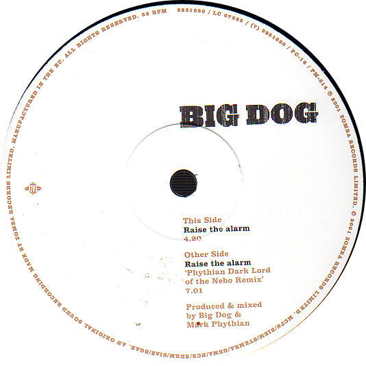descargar álbum Big Dog - Raise The Alarm