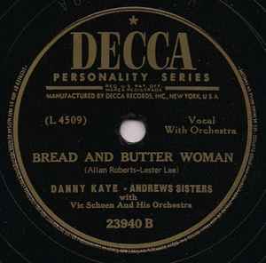 Danny Kaye (2) - Civilization / Bread And Butter Woman