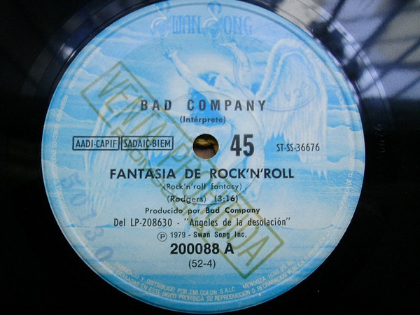 Bad Company – Fantasia De Rock'N'Roll / Circulos Alocados (1979