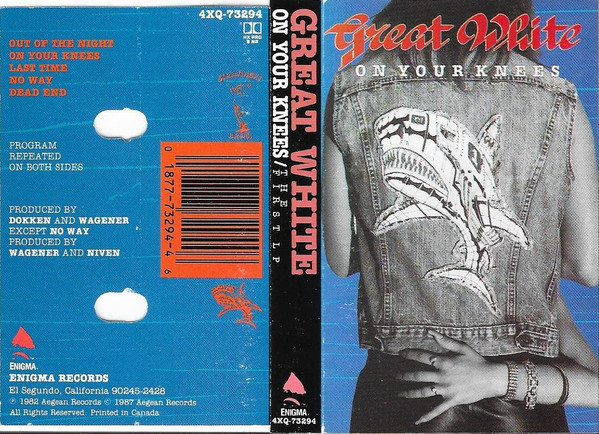 Great White – Out Of The Night (1983, Quiex II Audiophile Vinyl