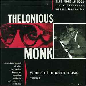 Genius Of Modern Music Volume One - Thelonious Monk