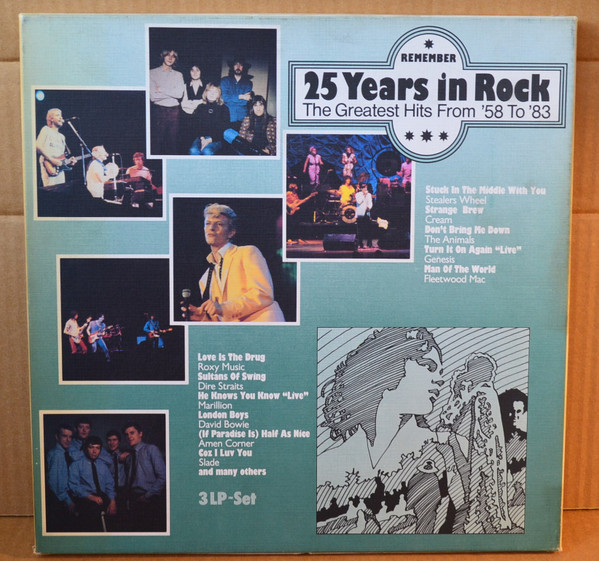 lataa albumi Various - Remember 25 Years In Rock The Greatest Hits From 58 To 83