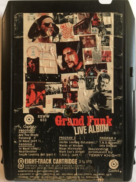 Grand Funk - Live Album, Releases