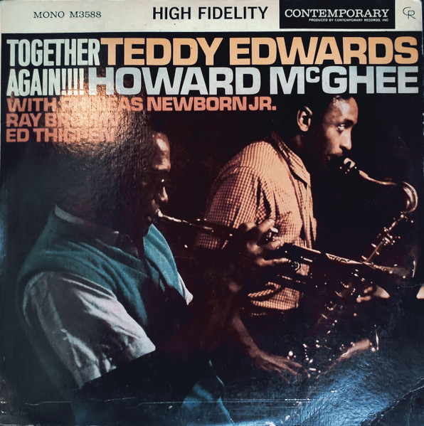 Teddy Edwards / Howard McGhee – Together Again! (1961, Vinyl 