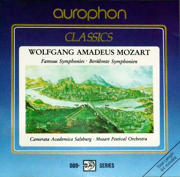 Album herunterladen Wolfgang Amadeus Mozart, Camerata Academica Salzburg, Mozart Festival Orchestra - Famous Symphonies Berühmte Symphonien