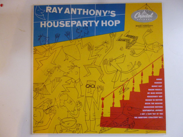 Обложка конверта виниловой пластинки Ray Anthony - Houseparty Hop