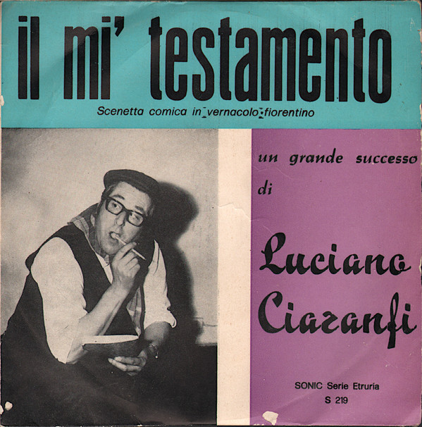 lataa albumi Luciano Ciaranfi - Il Mi Testamento