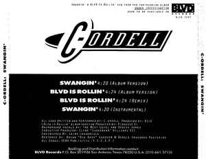 C-Ordell – Swangin' (CD) - Discogs