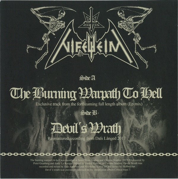 last ned album Nifelheim - The Burning Warpath To Hell