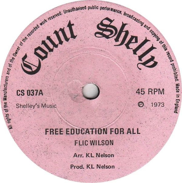 télécharger l'album Flick Wilson , Dean Beckford - Free Education For All Puppy Love