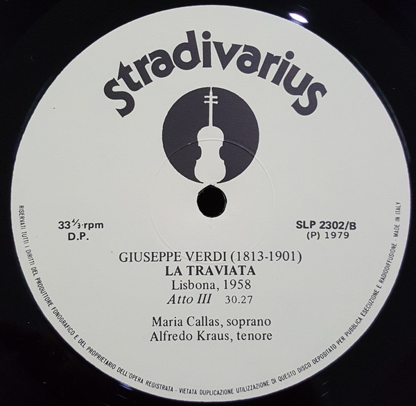 lataa albumi Giuseppe Verdi, Maria Callas, Alfredo Kraus, Franco Ghione - La Traviata
