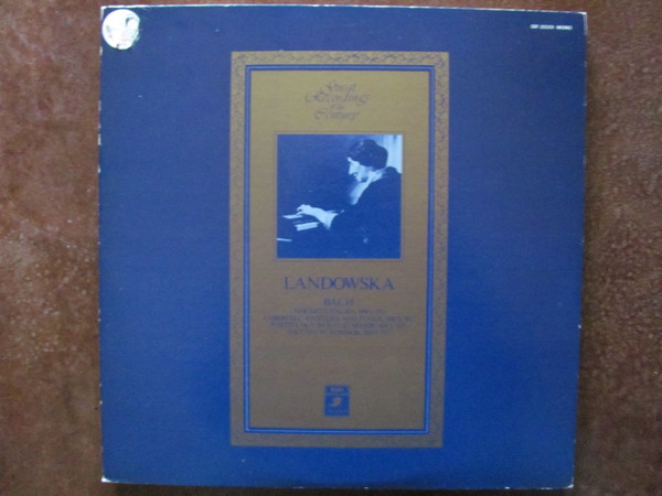 Album herunterladen Johann Sebastian Bach, Wanda Landowska - Great Recordings Of The Century Concerto Italien BWV 971 Chromatic Fantasia Fugue BWV 903 Partita No1 In B flat Major BWV 825 Toccata In D Major BWV 912