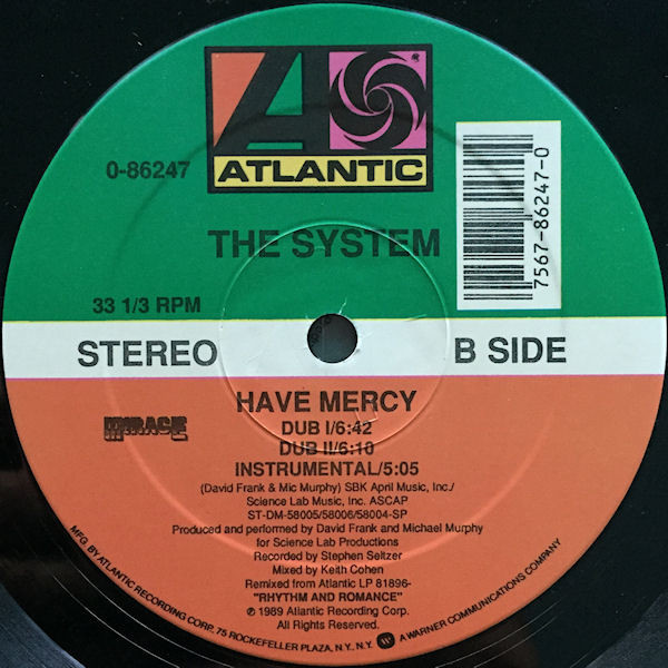 Album herunterladen The System - Have Mercy