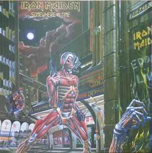 Iron Maiden - Somewhere In Time album cover