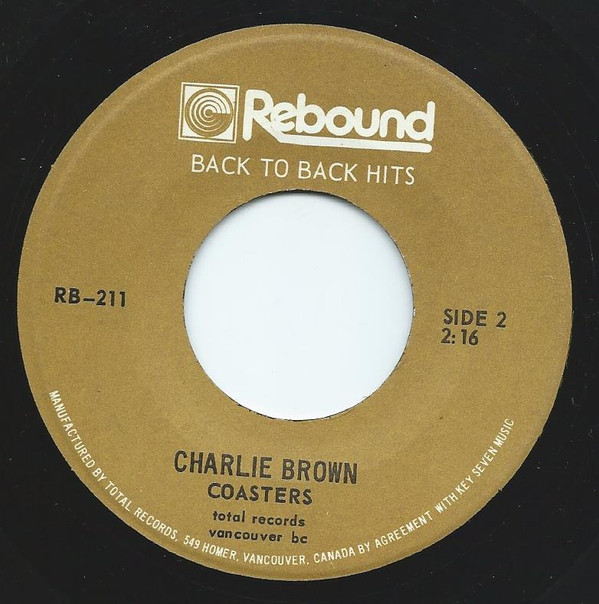 baixar álbum The Coasters - Yakety Yak Charlie Brown