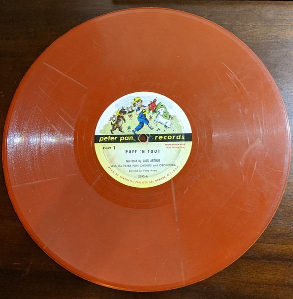 Peter Pan Players And Orchestra - Puff 'N Toot, Releases