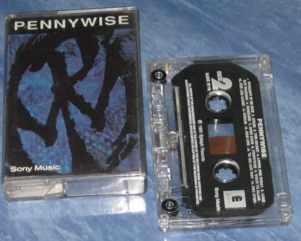 Pennywise – Pennywise (2021, Blue w/ Black & White Splatter, Vinyl 