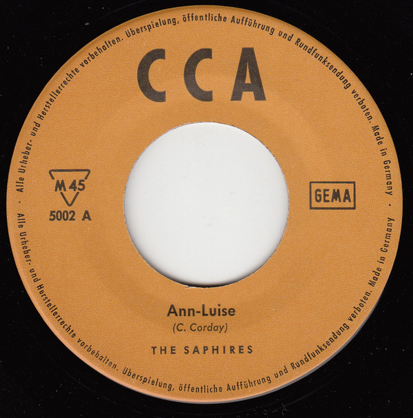 ladda ner album The Saphires - Ann Louise