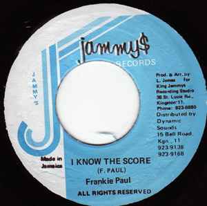 Frankie Paul – I Know The Score (1995, Vinyl) - Discogs