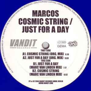 Cosmic String / Just For A Day - Marcos