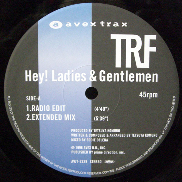 TRF – Hey! Ladies & Gentlemen (1996, Vinyl) - Discogs