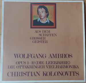 Wolfgang Ambros - Opus 1 - 12 (Die Leerjahre) album cover