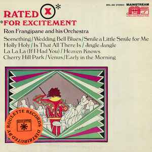 Ron Frangipane And His Orchestra - Rated X For Excitement album cover