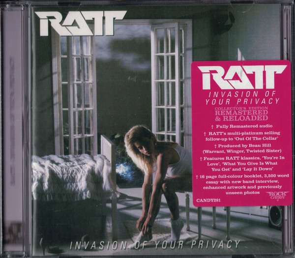 Ratt – Invasion Of Your Privacy (CD) - Discogs