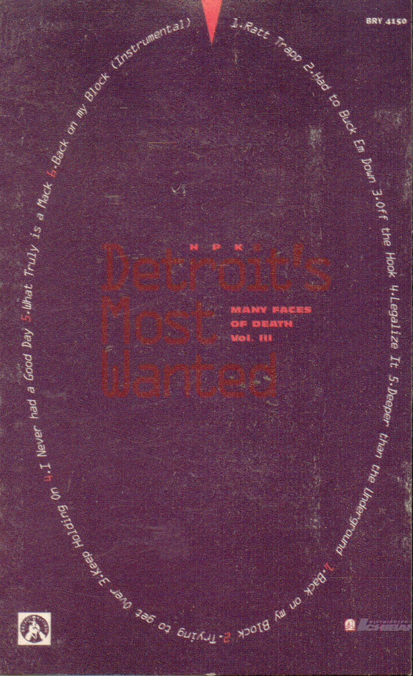 Album herunterladen Download Detroit's Most Wanted - Many Faces Of Death Vol III album