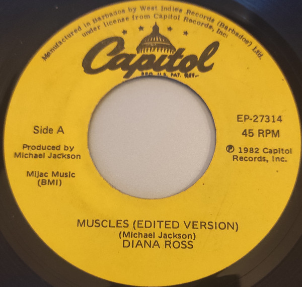 Diana Ross Muscles (1982, Vinyl) Discogs