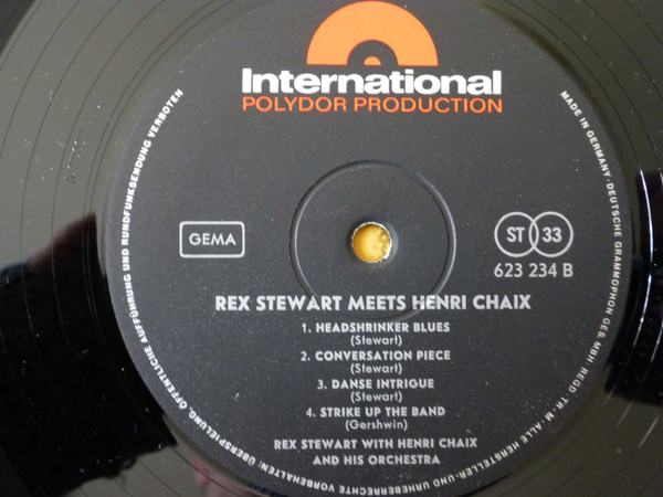 descargar álbum Rex Stewart, Henri Chaix - Rex Stewart Meets Henri Chaix