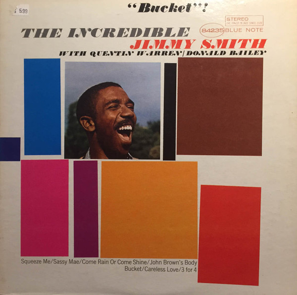 The Incredible Jimmy Smith – Bucket (1966, Vinyl) - Discogs