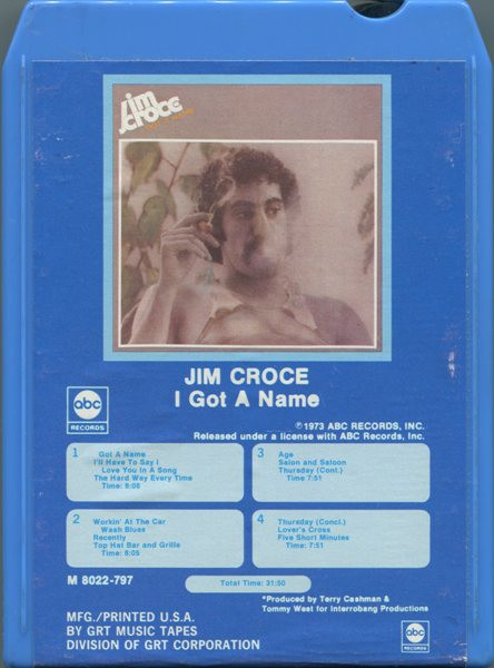 Jim Croce – I Got A Name (1973, Vinyl) - Discogs