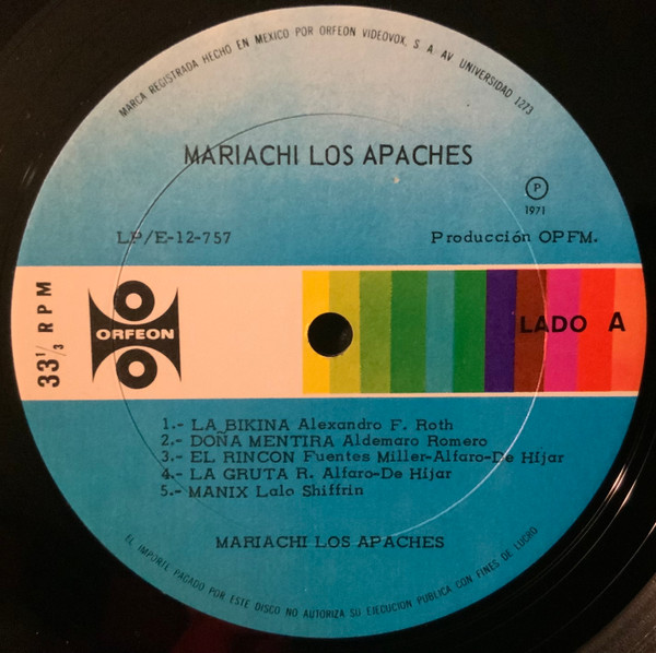 descargar álbum Los Apaches - Mariachi