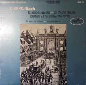 Carl Philipp Emanuel Bach - Six Marches (Wot.185) - Six Sonatas (Wot.184) - Sonatinas In E flat 1 D Minor (Wot.107/108) album cover