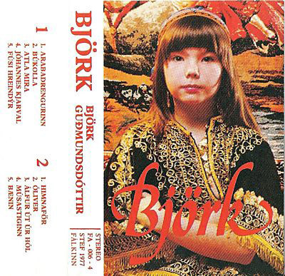 Björk Guðmundsdóttir – Björk (1977, Cassette) - Discogs