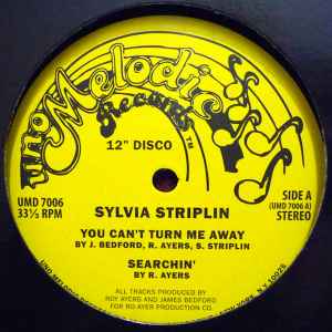 Sylvia Striplin - You Can't Turn Me Away / Searchin' album cover