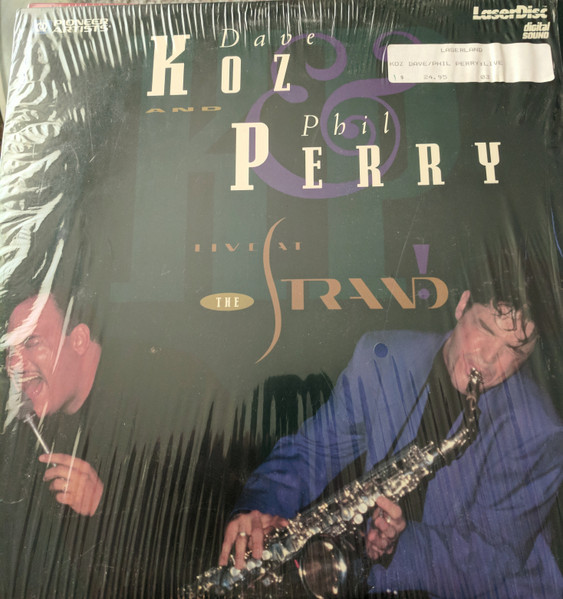 Dave Koz And Phil Perry – Live At The Strand (1991, Laserdisc 