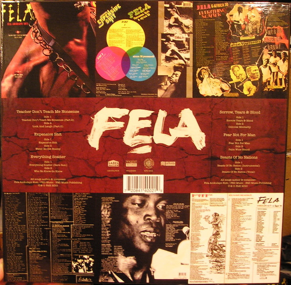 lataa albumi Fela - Vinyl Box Set 1