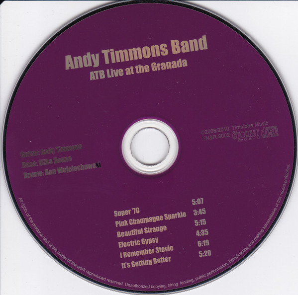 descargar álbum Andy Timmons Band - Live At The Granada